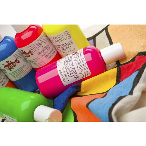 Scola 6 x 150ml Textile Paint 2