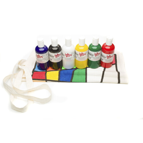 Scola 6 x 150ml Textile Paint 1