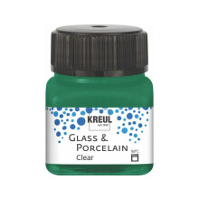 Kreul 16224 Glas und Porzellan klar grn