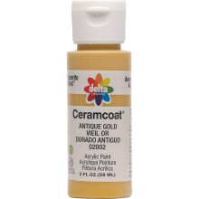 Tinta Acrílica Delta Creative Ceramcoat em Cores Sortidas (2 oz), 2002, Ouro Antigo