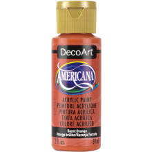 Tinta Acrílica DecoArt, 2 Fl Oz (Pacote de 1), Laranja Queimado