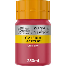 Winsor & Newton Galeria Acrylic Color 250 ml (8,4-oz) flaska Crimson