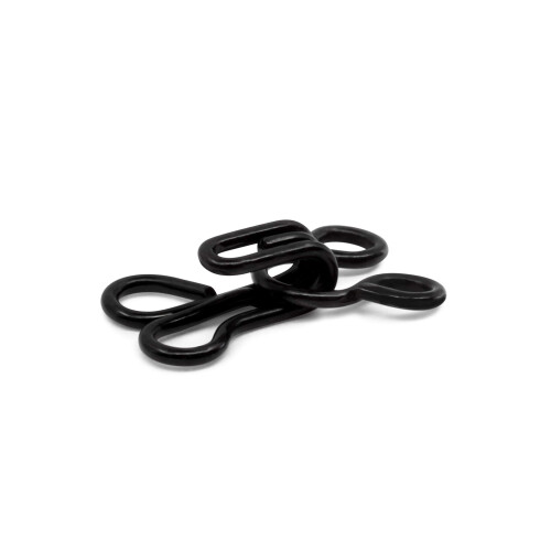 Dritz Hook & Eye Closures 14 Count Koko 0 Musta 1