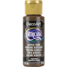 Tinta Acrílica DecoArt Americana, 2 Onças, Asphaltum