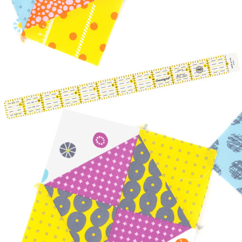 Regra Omnigrid 1 x 12 Polegadas, Regra Transparente para Quilting e Costura 2