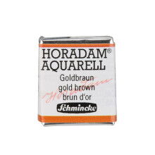 Schmincke - HORADAM AQUARELL - Fineste kunstneres akvareller 654 Guldbrun 14 654 044 1/2 pan