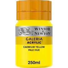 Winsor & Newton Galeria Tinta Acrílica, 250ml (8.4-oz), Amarelo Cadmium Claro