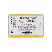 Schmincke 14209043 Horadam Aquarell-Vollpfanne, durchscheinend gelb