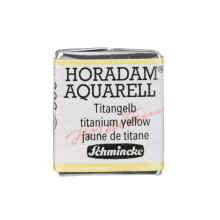 Schmincke - HORADAM AQUARELL - fineste kunstneres akvareller 206 Titanium gul 14 206 044 1/2 pan