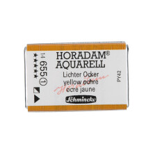 Schmincke 14655043 Horadam Aquarell Vollpfanne Ockergelb