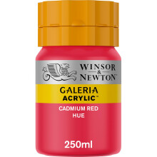 Winsor & Newton Galeria Tinta Acrílica, 250ml (8.4-oz), Vermelho Cadmium Hue