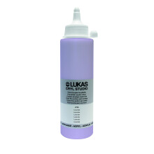 LUKAS CRYL Tinta Acrílica de Artista com Alta Concentração de Pigmento - Garrafa de 250 ml - Lavanda