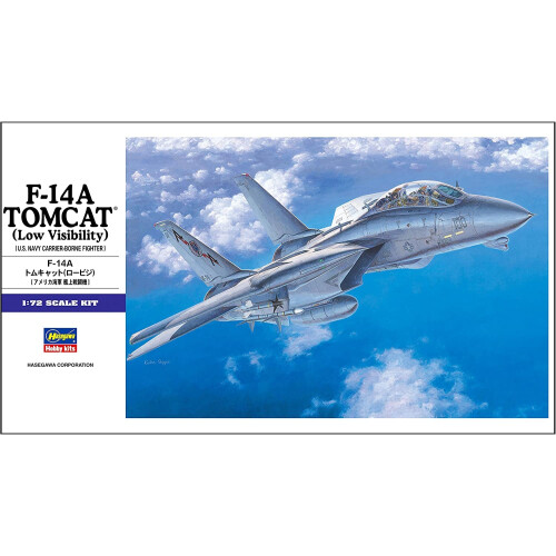 Hasegawa 1:72 Scale F-14A Tomcat Low Model Kit 1