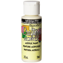 DecoArt Crafters akrylfrg 2-ounce ljus antikvit