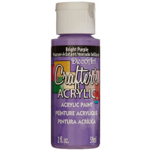 Tinta Acrílica DecoArt, 2 Fl Oz (Pacote de 1), Roxo Brilhante