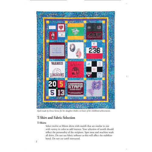 Modello per trapunta Quilt in a Day di Eleanor Burns 2