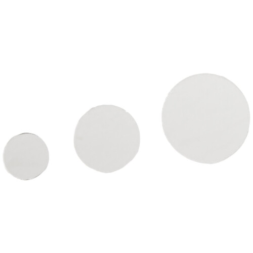 Round Glass Mirrors  Assorted Sizes  25/Pack