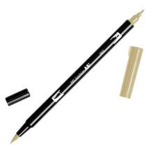 Tombow TOM56619 Caneta Artística Dual Brush, 992 - Areia, 1-Pacote