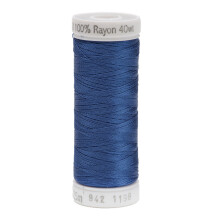 Sulky 942-1198 Rayon tr?d til syning 250-yard st?vet marinebl?