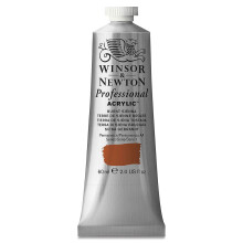 Winsor & Newton Professional Acrylic Paint 60ml (2-oz) Tube Burnt Sienna