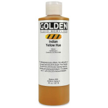 Golden Fluid Acrylic, 8 Unce Flaska, Indisk Gul Nyans (2436-5)