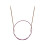KnitPro 60 cm x 2 mm Symfonie Fixed Circular Needles Multi-Color 1