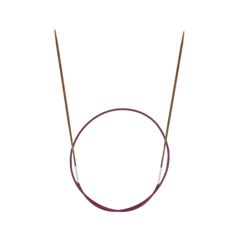 Knitpro Symfonie - Ferri Da Maglia Circolari E Fissi In Legno, 60 Cm 2 Mm-image