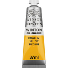 Winsor & Newton Winton olieverf tube, 37 ml, cadmiumgeel medium