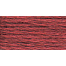 DMC 117-3721 Mouline Stranded Cotton Six Strand Embroidery Floss Thread  Dark Shell Pink  8.7-Yard