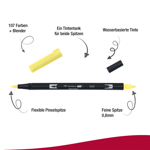 Pero Tombow s dvojit   m    tetcom ABT c. 062 (AB-T062) 1