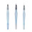 Pentel Pentel Water -Crush - Set di 3 pennelli 2