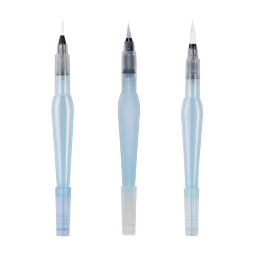 Pentel Pentel Water -Crush - Set di 3 pennelli 1