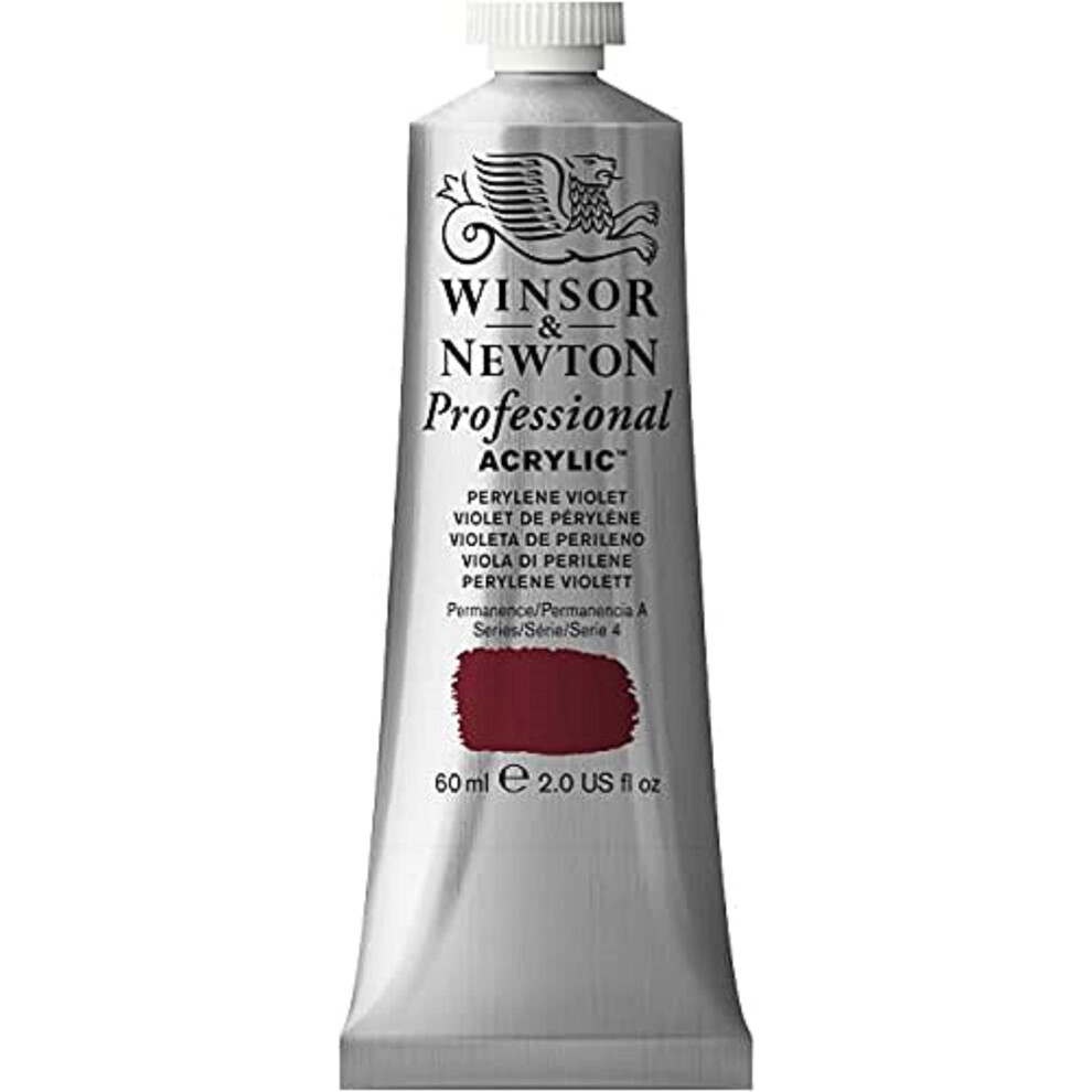 Winsor & Newton Professional Acrylverf 60Ml (2-Oz) Tube Peryleen Violet-image