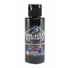Wicked Colors 2-Ounce Wicked Airbrush, Preto Detalhe