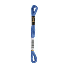 Anchor Six Strand Embroidery Floss 8.75 Yards-Cobalt Blue Medium 12 per Box