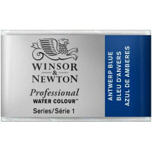 Windsor & Newton Watercolors Windsor & Newton Professional Watercolor Antwerp Blue 010 Hole Pan