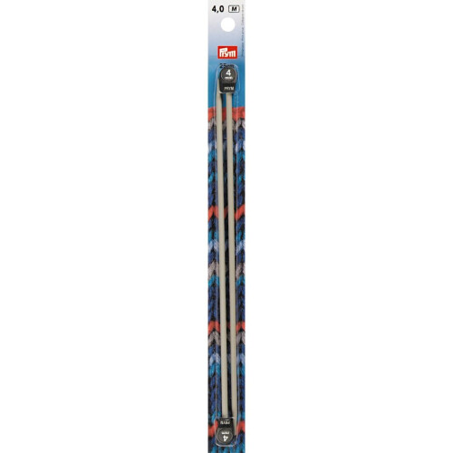 Prym Agulhas de Tricô de Alumínio de 10 polegadas Tamanho 6 (4mm)
