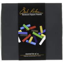 Jack Richeson 427336 Signatur assorterade hrda fyrkantiga pasteller (set med 36)