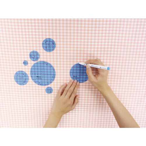 Clover Circular Templates for Drawing Quilting Lines 2
