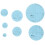 Clover Circular Templates for Drawing Quilting Lines 1