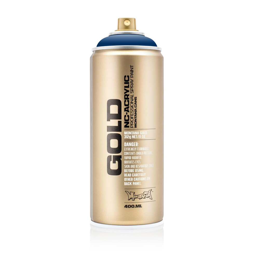 Bombe de peinture Montana GOLD, 400 ml, bleu fonc   , MXG-S5020