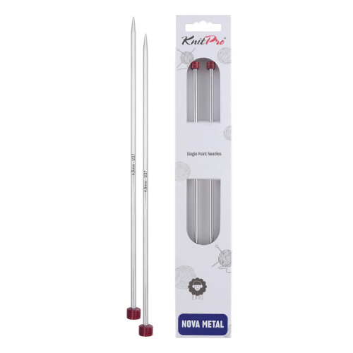 KnitPro Nova Single Pointed Needle 10"""" (25cm) | US Size 7 (4.5mm)