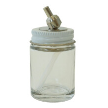 Paasche 1/2-Ounce glazen flesconstructie voor VL MIL SI en TS Airbrush