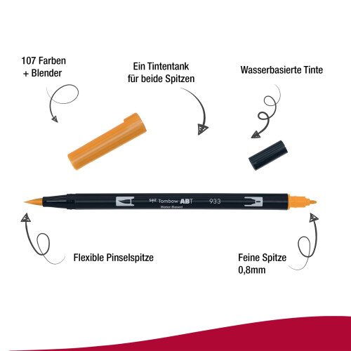 Pero Tombow s dvojit   m    tetcom, Abt c. 933 (AB-T933) 1