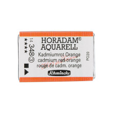 Schmincke 14348043 Tintas de Água, Laranja Vermelho Cadmium, Panela Completa