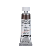 Schmincke - HORADAM AQUARELL - melhores aguarelas artísticas, castanho sépia - 15 ml