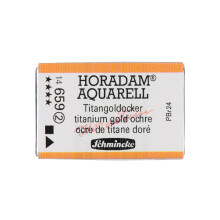 Schmincke 14659043 Akvarellpannor Titanium Guld Ochre Helpanna