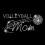Transfer de Cristal de Estrass 'Volleyball Mom' da JCS Rhinestones 1