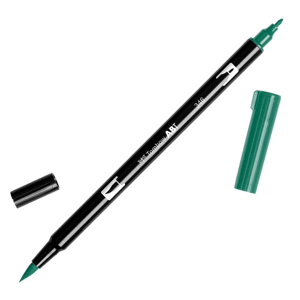 Tombow ABT-346 Pennarello A Doppia Punta, Multicolore-image