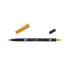 Marcador - TOMBOW - Caneta de Ponta Dupla ABT - Ponta dupla - Cor ocre dourado - Misto